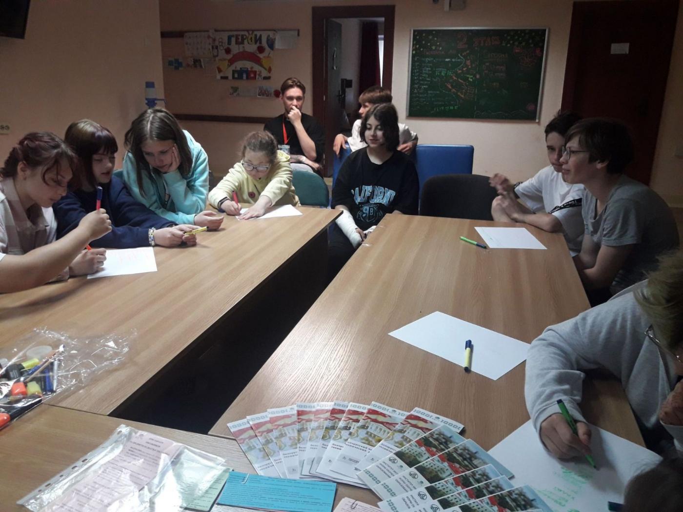 Проведение профориентационного занятия в ДОЛ «Политехник»